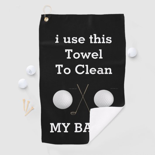 完璧なゴルフ仲間:カスタムタオル ゴルフタオル (インサイチュ)
