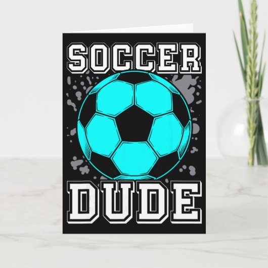 完璧なサッカー男子グッズ カード (正面)