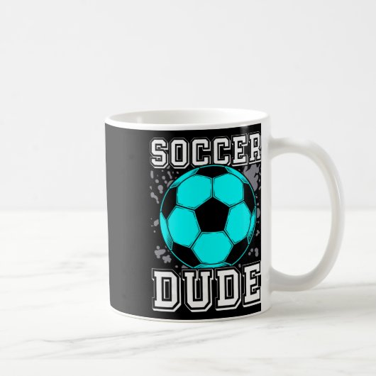 完璧なサッカー男子グッズ コーヒーマグカップ (右)