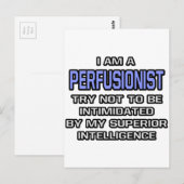 完璧なジョーク…優れた知性 ポストカード (正面/裏面)