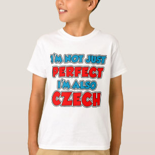 完璧なチェコ語ではない Tシャツ