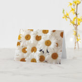 完璧なデイジーグリーティングカード カード (黄色い花)