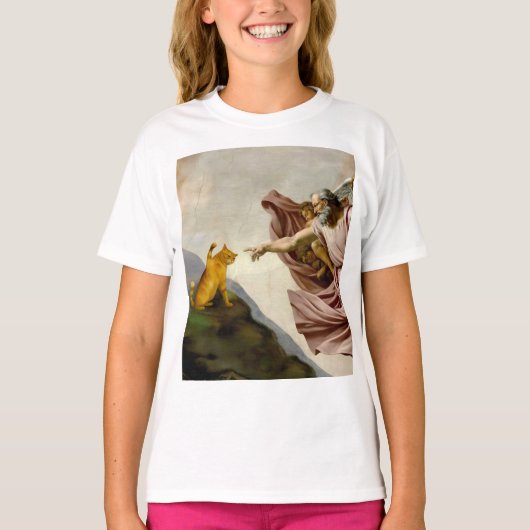 完璧なニャン造形 Tシャツ (正面)