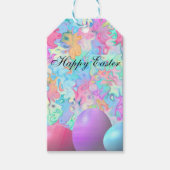 完璧なハッピーイースター、エッグ ギフトタグ (正面)