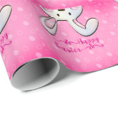 完璧なハッピーイースター、バニー ラッピングペーパー (ロールコーナー)