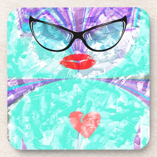 完璧なハート コースター (正面)