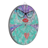 完璧なハート ダーツボード (正面左)