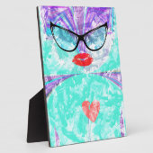 完璧なハート フォトプラーク (側面)