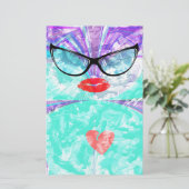 完璧なハート 便箋 (スタンド正面)