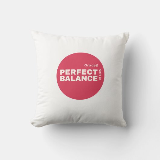 完璧なバランスの優雅さと汚れ クッション (正面)