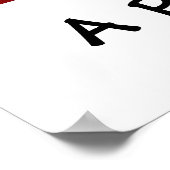 完璧なバランス ポスター (角)