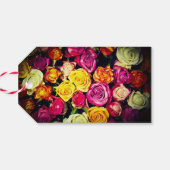 完璧なバラ-結婚の抱き枕ギフトラベル ギフトタグ (裏面横)