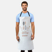 完璧なパン屋の誕生日パーソナライズされた。 エプロン (着用した状態)