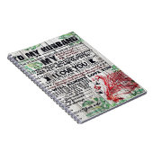 完璧なパーソナライズされた手紙 |夫の手紙へ ノートブック (右側)