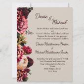 完璧なパールの菊 招待状 (正面)