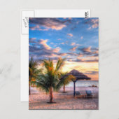 完璧なビーチ ポストカード (正面/裏面)