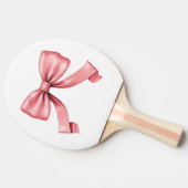 完璧なピンクの弓 卓球ラケット (横)