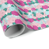完璧なピンクカッコいいの風味 ラッピングペーパー (ロールコーナー)