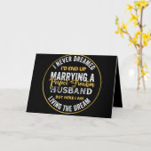 完璧なフリーキンになるなんて夢にも思わなかった カード (黄色い花)