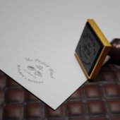 完璧なブレンドのモノグラムスタンプ ラバースタンプ