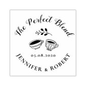 完璧なブレンドのモノグラムスタンプ ラバースタンプ (インプリント)