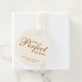 完璧なブレンドエレガントアイボリー銅結婚の フェイバータグ (インサイチュ)