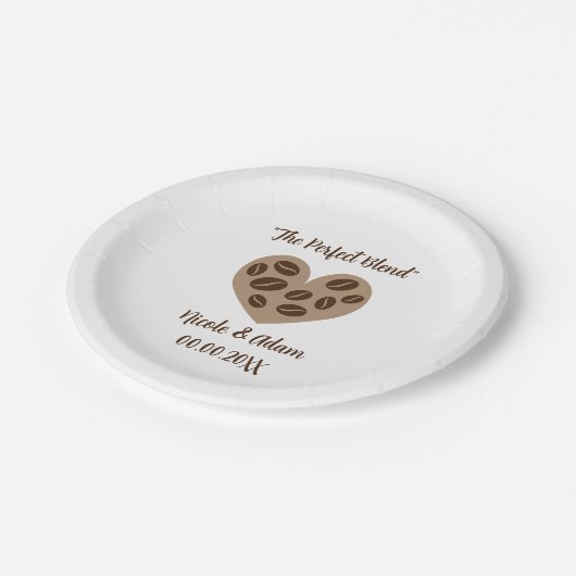 完璧なブレンドカスタム紙プレートの結婚用途 ペーパープレート (アングル)