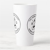 完璧なブレンドコモダンーヒー結婚式の引き出物 カフェラテマグ (正面)