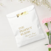 完璧なブレンドコーヒー好み、トレイルミックス金ゴールド フェイバーバッグ (封をした状態)