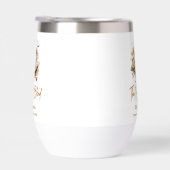 完璧なブレンドコーヒー結婚のカップルのシャワー (右面)