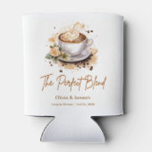 完璧なブレンドコーヒー結婚のカップルのシャワー 缶クーラー (裏面)