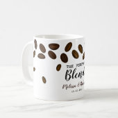 完璧なブレンドコーヒー結婚ズ コーヒーマグカップ (正面左)
