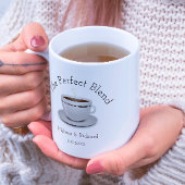 完璧なブレンドコーヒー結婚式の引き出物 コーヒーマグカップ