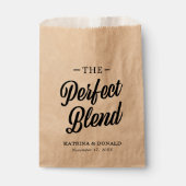 完璧なブレンドコーヒ結婚ー フェイバーバッグ (正面)