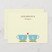 完璧なブレンドサンキューカード ノートカード (正面/裏面)