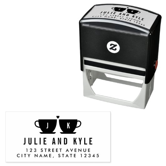 完璧なブレンドパーソナライズされたゴムスタンプ セルフインキングスタンプ (インサイチュ)