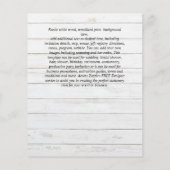 完璧なブレンドブライダルシャワー招待状コーヒー (裏面)