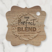 完璧なブレンド素朴結婚の フェイバータグ (裏面)