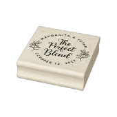 完璧なブレンド素朴結婚の ラバースタンプ (スタンプ)