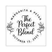 完璧なブレンド素朴結婚の ラバースタンプ (インプリント)