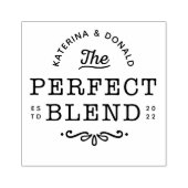 完璧なブレンド結婚の ラバースタンプ (インプリント)