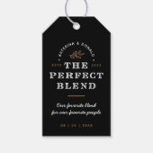 完璧なブレンド結婚式の引き出物ギフトラベル ギフトタグ (正面)