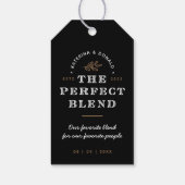 完璧なブレンド結婚式の引き出物ギフトラベル ギフトタグ (裏面)