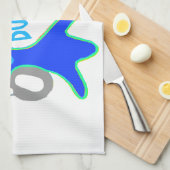 完璧なブー！TGIF神感謝していその金曜ハクナマット キッチンタオル (四つ折り)