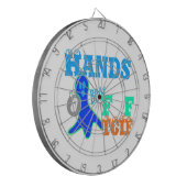 完璧なブー!TGIF神感謝していその金曜ハクナマット ダーツボード (正面左)