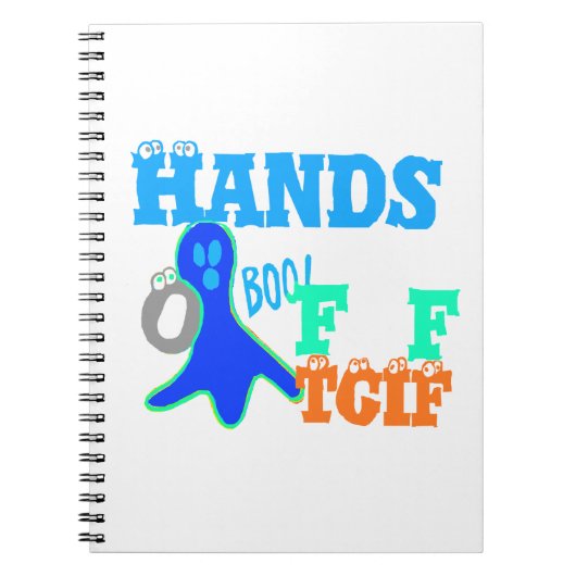 完璧なブー！TGIF神感謝していその金曜ハクナマット ノートブック (正面)