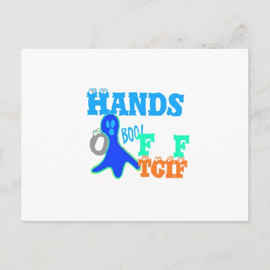 完璧なブー!TGIF神感謝していその金曜ハクナマット ポストカード (正面)