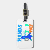 完璧なブー！TGIF神感謝していその金曜ハクナマット ラゲッジタグ (正面縦)