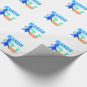 完璧なブー!TGIF神感謝していその金曜ハクナマット ラッピングペーパー (角)