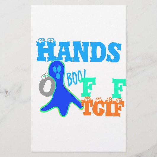 完璧なブー!TGIF神感謝していその金曜ハクナマット 便箋 (正面)